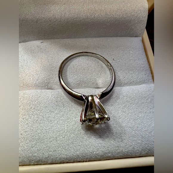 1.5 CT Certified Lab-Grown Solitaire 14K - White Gold - Picture 5 of 6